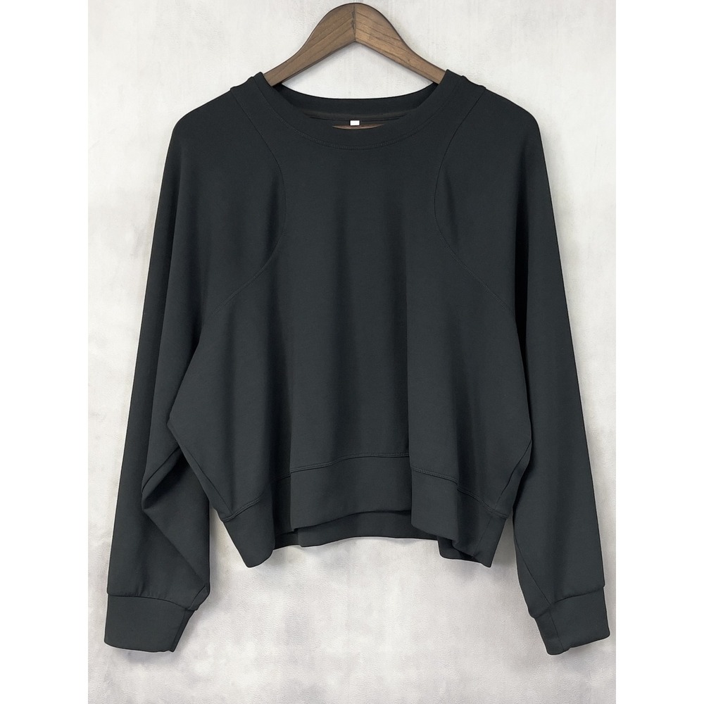 Halara Sweatshirt Women XL Spacertek Stretch Relaxed Fit Athleisure Yoga Sporty